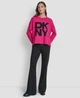 Женский свитер DKNY с логотипом 1160106803 (Розовый L) - зображення 3