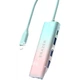 Док-станція Yinen Type-C з портом Gigabit Ethernet RJ45 та USB для ноутбука - зображення 3