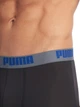 Фирменные мужские трусы боксеры PUMA набор 3 шт 1159903275 (Черный/Серый M) - изображение 5