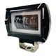 LED фара прямоугольная 25W с 3D линзой и СТГ, 12-80V (белый свет + ДХО, 1 шт.) - изображение 3