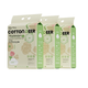 Хлопковые полотенца для лица Cotton Deer из чистого хлопка, мягкие, большие, толстые, одноразовые, 20x20 см, 100 листов, 3 упаковки. - изображение 8