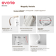 Дитяча пляшечка Evorie Exquisite Series Tritan з широким горлом, велика, 300 мл, молочний колір, абрикосово-білий (6-12 місяців+) - зображення 8