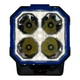 LED фара Light X JG-F993 3" 35W Osram Дальнє та Бокове світло DRL IP69K - зображення 9