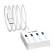 USB-концентратор ULT-Unite 3.0, док-станция расширения, высокоскоростной, четыре порта, для ноутбуков и настольных компьютеров, с удлинительным кабелем - изображение 4