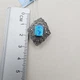 Брошка серебряная с опалом и марказитами 4,16 г - изображение 4