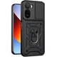 Протиударний броньований чохол із захистом камери для Xiaomi Redmi A7 Pro Armor Case Keysion black - изображение 1