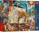 Пазл Trefl Premium Plus Quality: Tea Time — Леопарды в мастерской художника (1000 эл.) — 12145 - изображение 1