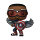 Фигурка Funko Pop MARVEL — #1337 Captain America (Sam Wilson) (Comic Deco), Капитан Америка (Сэм Уилсон) (Комикс-стилизация) - изображение 2