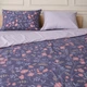 Комплект постельного белья Бязь Lavender Blossom 110х140 см Фиолетовый/Серый - изображение 5