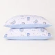 Комплект постільної білизни Муслін-Поплін Sleepy Bear 110х140 см Блакитний - зображення 5