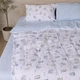 Підковдра Дитяча Муслін-Поплін Sleepy Bear 110*140 Блакитний - зображення 2