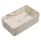 Раковина накладна MIXXUS PREMIUM QUADRO-0208 MARBLE 480х315х140mm (перелив) (MP6518) - изображение 1