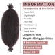 Волосся для плетіння XTREND Soft Springy Afro Twist 16" (Комплект 8шт) - изображение 6