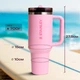 Термочашка Stanley The Quencher ProTour Flip Straw Tumbler 40 oz (1,182 л) Рожева - зображення 5