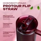 Термочашка Stanley The Quencher ProTour Flip Straw Tumbler 40 oz (1,182 л) Бордовая - изображение 4