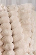 Плед покрывало шарпей королевский полуторный 150 на 200 Ivory широкая полоска 6 см кремовый - изображение 2