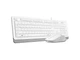 Комплект клавиатура и мышь A4tech Fstyler F1010 Sleek Multimedia Comfort USB Белый (F1010) - изображение 4