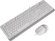 Комплект клавіатури та миші A4tech Fstyler F1010 Sleek Multimedia комфортна USB Чорно-сірий (F1010) - зображення 5
