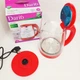Електрочайник Dario DR1802 Red 1.8л, 1800 Вт, скло/пластик - зображення 5