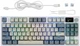 Ігрова Бездротова Механічна Клавіатура ATTACK SHARK K86 Grey з TFT-дисплєм, RGB, 4000mAh, 2.4G/Bluetooth/Кабель, Українська розкладка - изображение 2