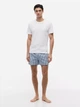 Пижама (футболка + шорты) мужская хлопковая Tommy Hilfiger 646437071 M Белый/Голубой (1161117980) - изображение 1