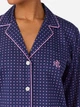 Пижама (рубашка + штаны) женская хлопковая Ralph Lauren 45658749 M Синяя (1161093703) - изображение 3