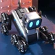 Интерактивная игрушка Собака-Робот SHT 2950-1 радиоуправляемая ABS серебристая - изображение 4