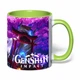 Чашка з друком "Genshin Impact/Геншин Імпакт" №5 (колір салатовий) (45961) - зображення 2