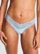 Женские трусики тонг Victoria's Secret Pink с принтом 1159863027 (Голубой L) - изображение 1