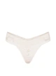 Кружевные трусики тонг Victoria's Secret 1160972744 (Молочный L) - изображение 3