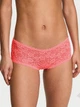 Кружевные трусики шортики Victoria's Secret 1160974566 (Розовый M) - изображение 1