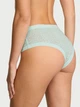 Женские трусики чики Victoria's Secret бесшовные края 1160399262 (Бирюзовый L) - изображение 2