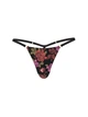 Женские трусики стринги Victoria's Secret с принтом 1159847282 (Черный S) - изображение 3