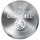 Батарейка Duracell CR2450 3V літієва (2шт) - изображение 1