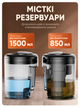 Моющий пылесос для ковров, мебели, текстиля и салона автомобиля, 1000 Вт, сила всасывания 15 кПа, бак 1,5/0,85 л, черный - изображение 5