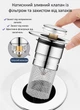 Сливной клапан для раковины универсальный с фильтром от волос, засор ABS-пластик для сливных отверстий 2,8–3,3 см R9821 - изображение 3