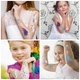 Набір тимчасових тату "Холодне серце" frozen-tattoo-mini-set-1-10, 10 штук, розмір 12 х 7 см - зображення 5