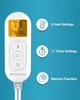 Электрическая грелка для спины и поясницы Comfytemp (K9014) - 9 режимов нагрева, таймер авто-выключения, Blue - изображение 3
