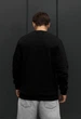 Свитшот Мужской Стаф Черный Однотонный Худи Спортивный Staff Kant Black XXL (401496) - изображение 2