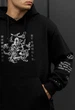 Худи Мужское Стаф Темно-красное Оверсайз С Капюшоном Базовое Staff Samur Oversize L (401491) - изображение 3