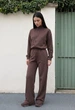 Женский комбинезон стаф коричневый спортивный однотонный Staff ton brown XS (401486) - изображение 1