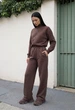 Женский комбинезон стаф коричневый спортивный однотонный Staff ton brown XS (401486) - изображение 4