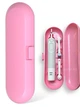 Футляр для электрической зубной щетки Oral B Braun Philips Pecham XIAOMI Универсальный подходит для электрощетки орал б на 2 насадки дорожный кейс на щетку филипс Розовый Dental Man Case Pink - изображение 2