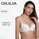 Бюстгальтер з формованою чашкою Giulia Laura 1123/21N 80C White-whisper - изображение 1