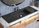 Раковина, умывальник врезной Luxor Forte Low 120 Black - изображение 3