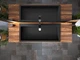 Умивальник накладний Luxor Revolt Low 100 Black - зображення 4