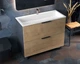 Тумба лакированная, Luxor Sena 100 Дуб, с умывальником Imperio Low 100 - изображение 5
