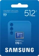 Карта памяти Samsung T7 microSDXC 512GB UHS-I U3 V30 A2 (MB-MB512T/WW) - изображение 2