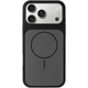 Чохол Silk Duo Color (AA No Logo) з Magnetic Fit (MagSafe) для Apple iPhone 17 Pro / 18 Pro (Айфон 17 Про / 18 Про) силіконовий двоколірний кейс Soft Touch з підтримкою MagSafe Black - зображення 1