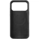 Чохол Silk Duo Color (AA No Logo) з Magnetic Fit (MagSafe) для Apple iPhone 17 Pro / 18 Pro (Айфон 17 Про / 18 Про) силіконовий двоколірний кейс Soft Touch з підтримкою MagSafe Black - зображення 4